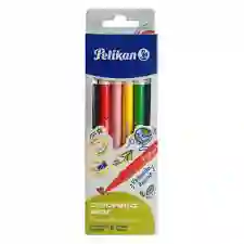 Plumones Pelikan X 6