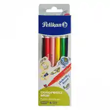 Plumones Pelikan X 6