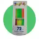 Paquete De 72 Velas De Cumpleaños