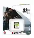 Tarjeta De Memoria Kingston Sds2-64gb Canvas Select Plus