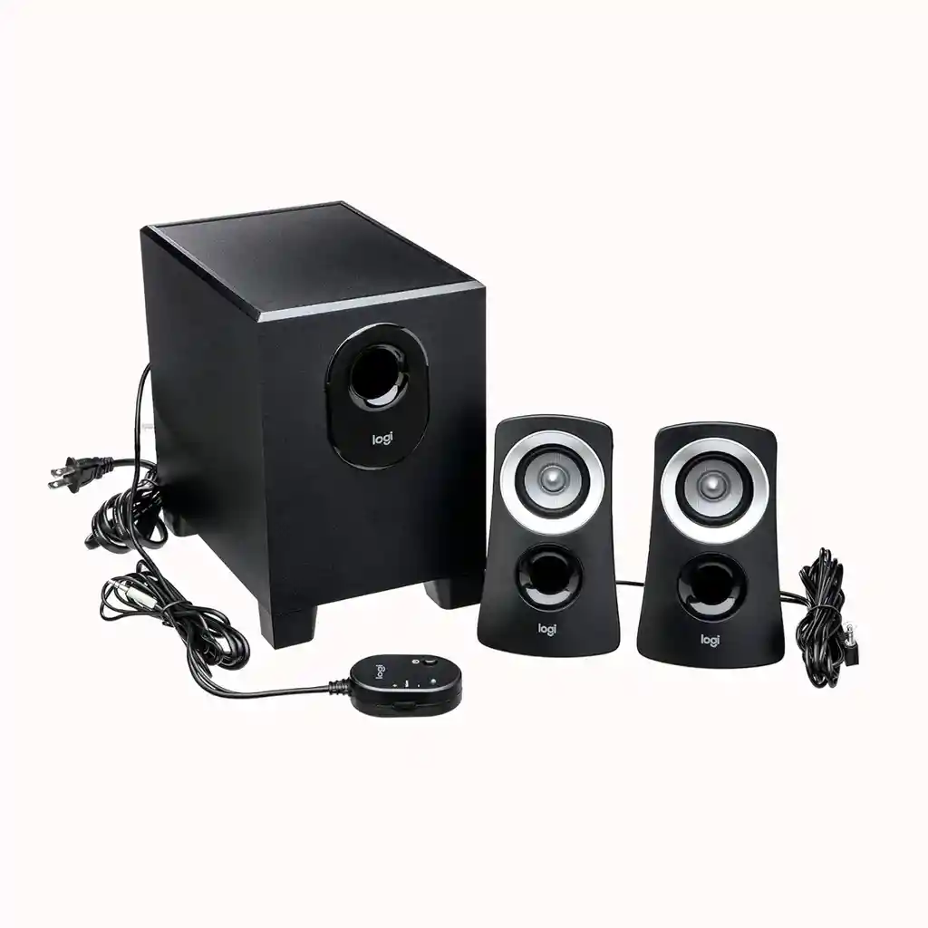 Parlantes Altavoces 2.1 Con Subwoofer Logitech Z313 | 50wats