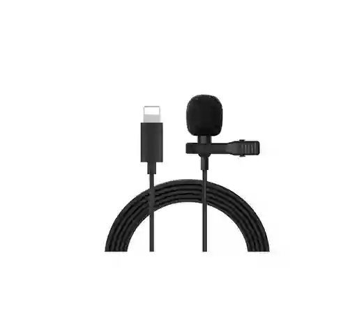Microfono De Solapa Para Iphone/ Lightning/ Ipad