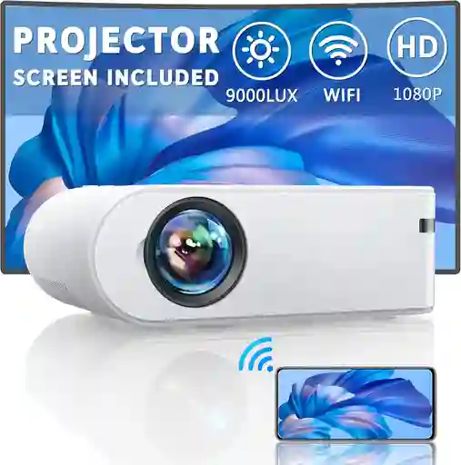 Mini Proyector Videobeam Wifi Led Profesional