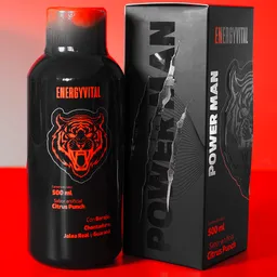 Potenciador Powerman 500ml Hombres Botella Líquido Fuerte Erección Pene Duro Borojó Chontaduro Jalea Real Guaraná Viagra Potencializador