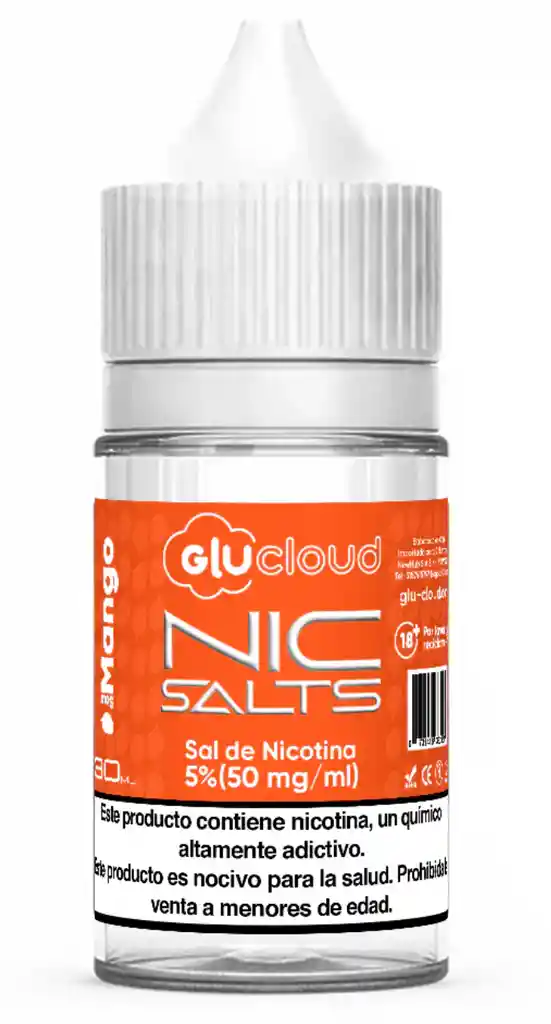 Glucloud E-liquid Esencia Sour Mango Vape 5%