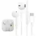 Audifonos Earpods Tipo C Original Blancos