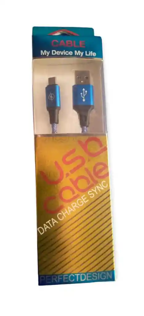 Cable De Datos Usb A V8 1mts