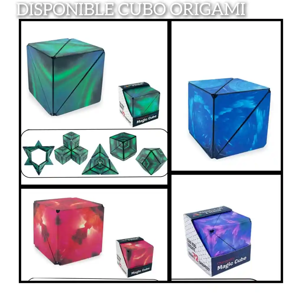 Cubo Mágico Origami