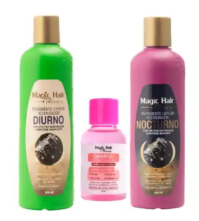 Kit Diurno Y Nocturno Magic Hair