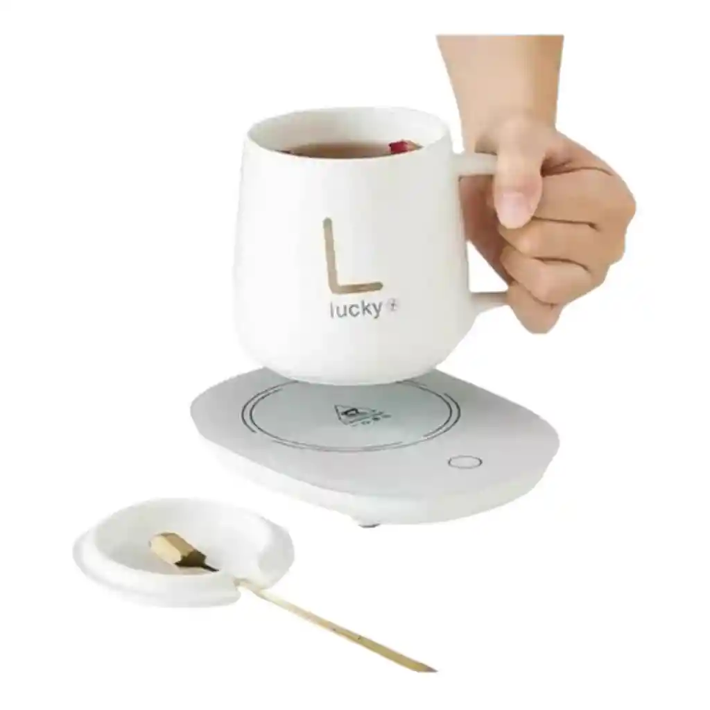 Taza Con Calentador Eléctrico Inteligente Elegante