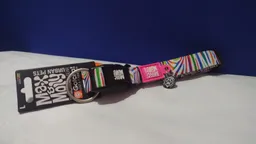 Collar Zebra Perro Talla L