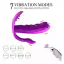 Vibrador Succionador Vaginal Tipo Panty 3 En 1 Estimulador Lengua