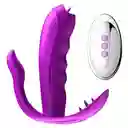 Vibrador Succionador Vaginal Tipo Panty 3 En 1 Estimulador Lengua