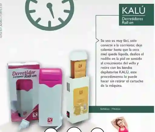 Kalú Derretidor Roll-on Eléctrico