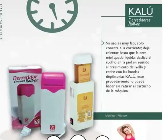 Kalú Derretidor Roll-on Eléctrico