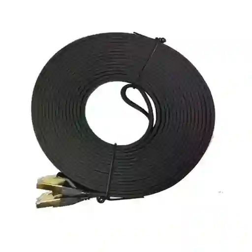 Cable De Red Ethernet Categoría 8 De 10 Metros Plano