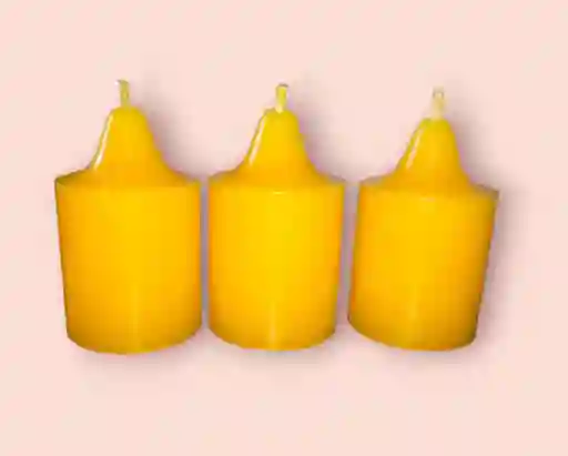 Velas X3 Unidades Aroma Limón