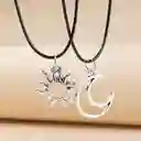 Cadenas Sol Y Luna Para Pareja / Amigos