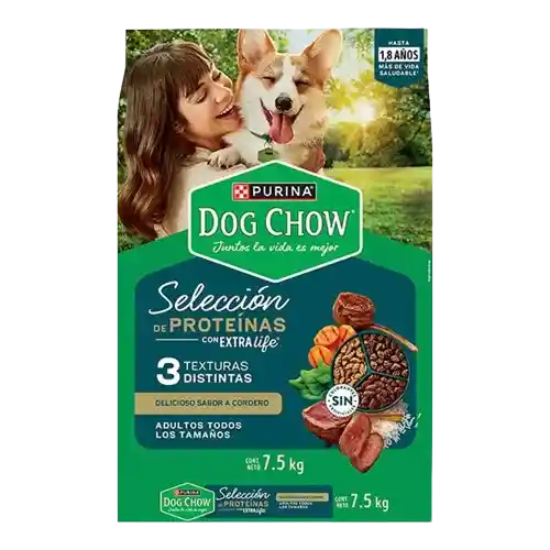 Dog Chow Adultos Cordero 7,5 Kg