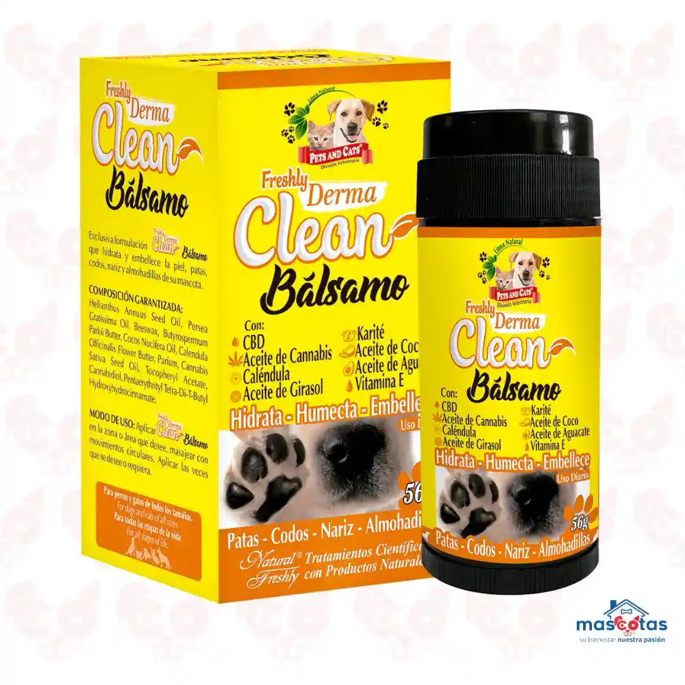 Derma Clean Balsamo Natural Freshly 56 G