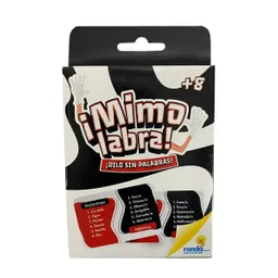 Juego De Mesa Divertido Mímica Mimolabra Para Familia Niños
