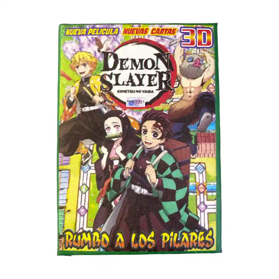 150 Cartas Demon Slayer Coleccionables Intercambiables