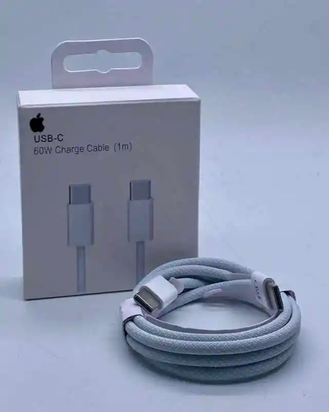 Cable Cargador 60w Tipo C A Tipo C Para Iphone Samsung