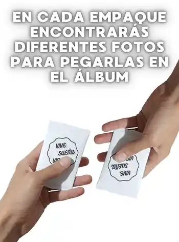 Revista Tipo Albúm Fotográfico Con 18 Stikers. Regalo Para Parejas