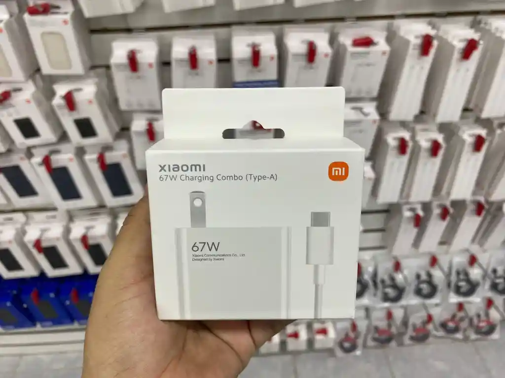 Cargador Original Xiaomi 67w Cable Tipo C Blanco