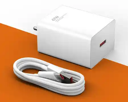 Cargador Original Xiaomi 67w Cable Tipo C Blanco