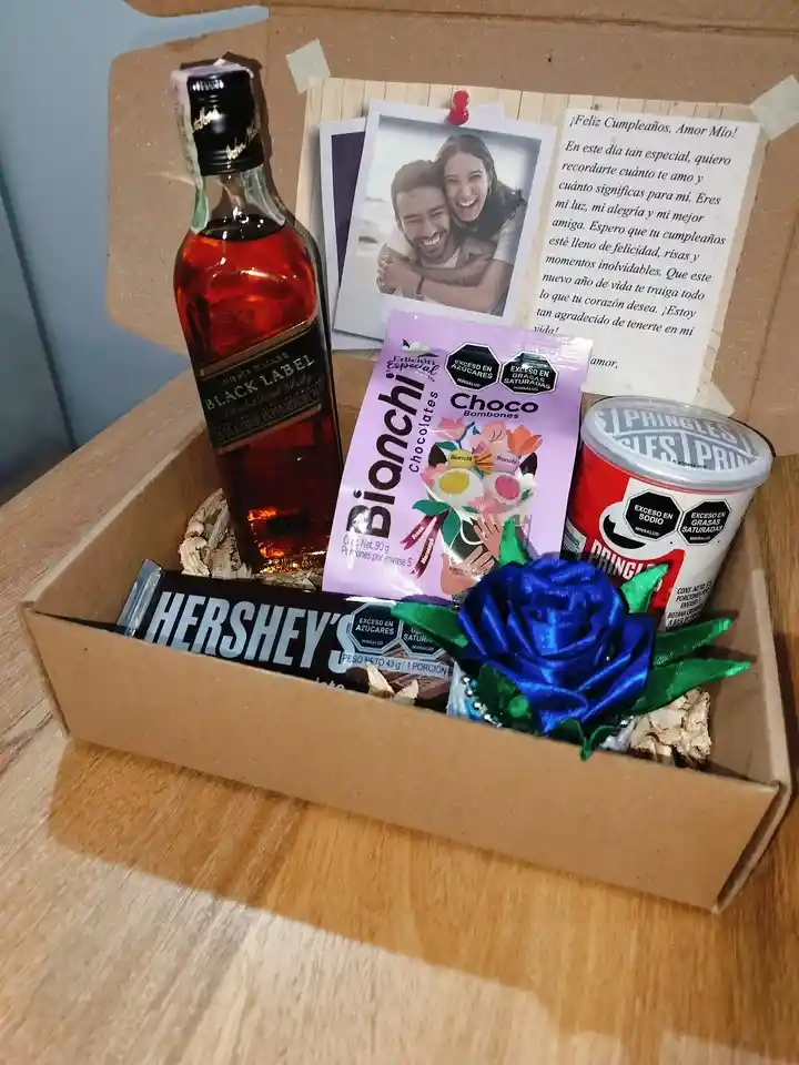 Caja Delicias Con Whisky