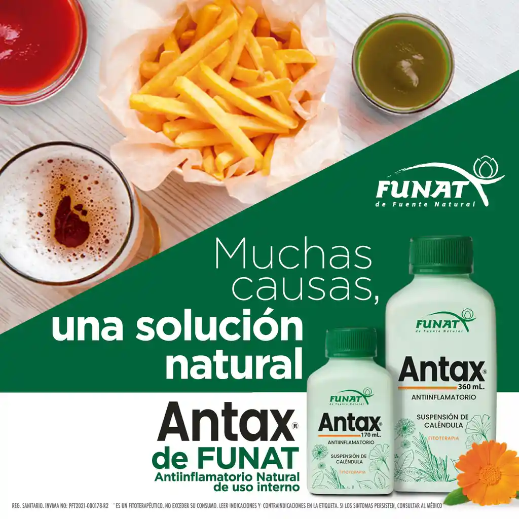 Antax De Funat (suspencion De Calendula)