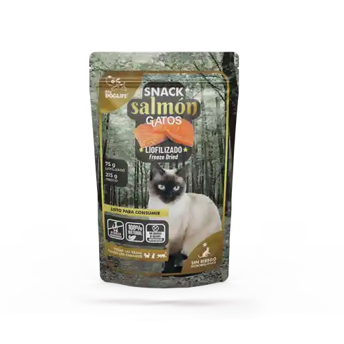 Snacks Para Gatos Barf Liofilizado Salmon