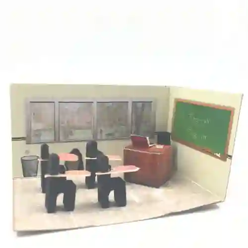 Salon De Clase Para Maqueta