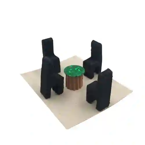 Comedor Mini Para Maqueta