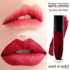 Labial Liquido Matte Wet N Wild Tono Missy And Fierce