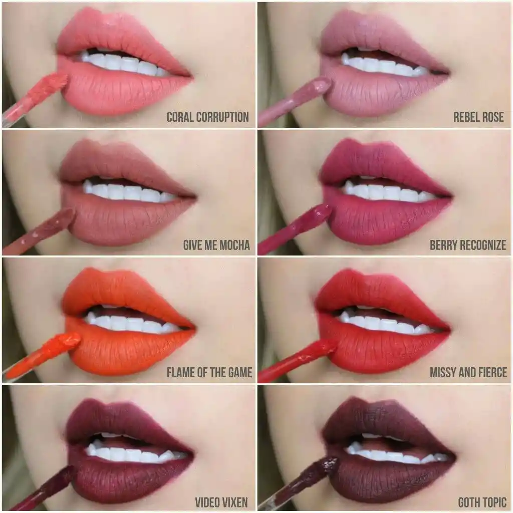 Labial Liquido Matte Wet N Wild Tono Missy And Fierce