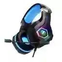 Auricular Diadema Microfono Gamers Original Ps4 Xbox Gm-6 Color Azul