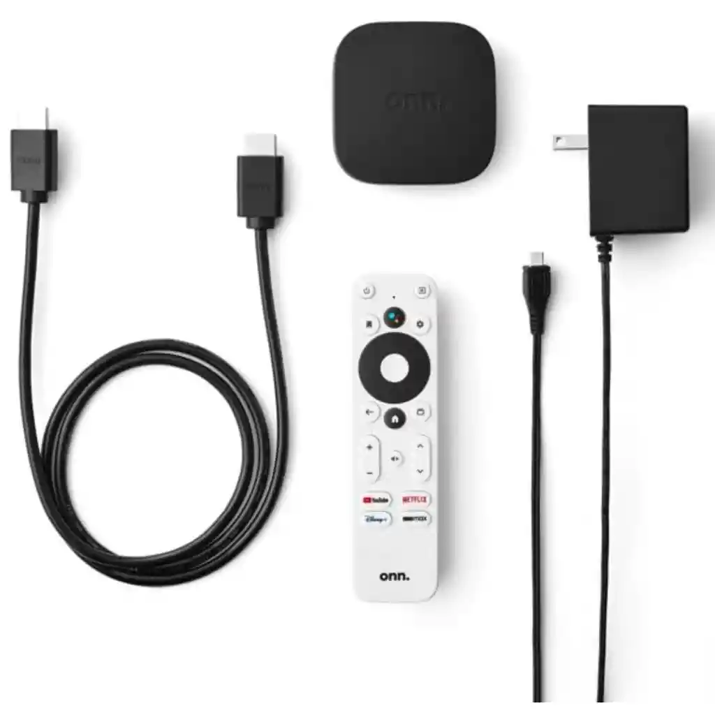 Streaming Box Adaptador Smart Para Tv Watch Onn Google Tv 4k