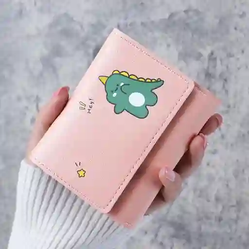 Billetera Perrito Korean Pink