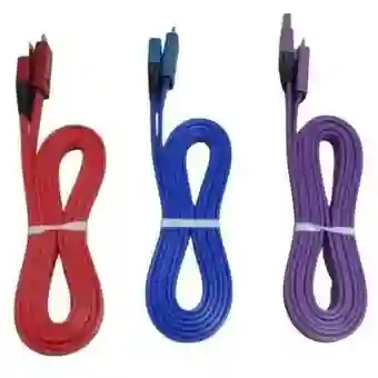 Cable Usb-tipo C Fsat4554-rojo Cargador Reparable Compatible Android