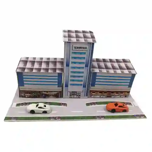 Terminal De Transporte Para Maqueta