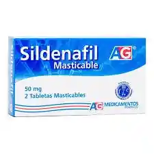 Seldenafil Masticable 50 Mg Caja X 2 Tabletas