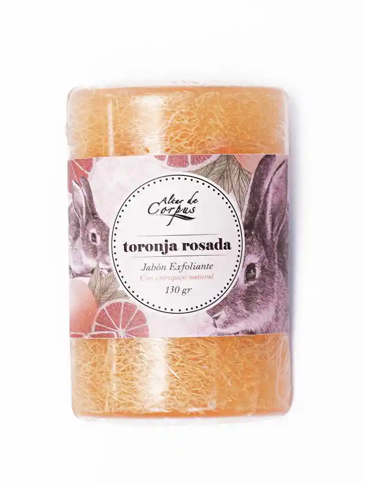 Jabón Exfoliante Toronja Rosada Je130grtr