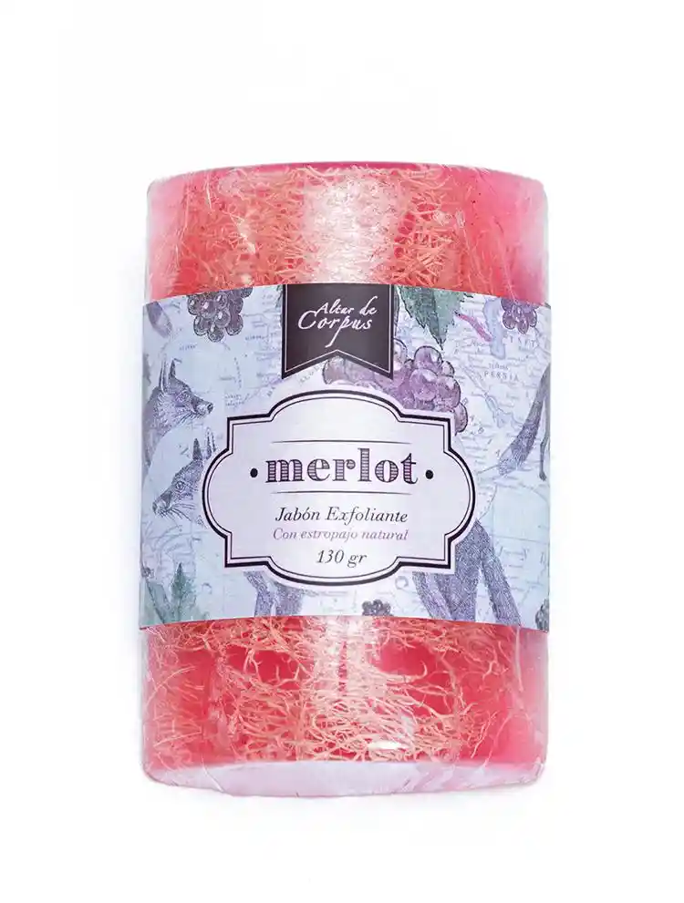 Jabón Exfoliante Merlot Je130grmo