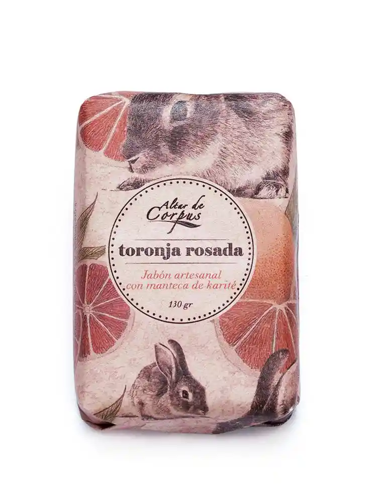 Jabón Vegetal Jv130grtr Toronja Rosada
