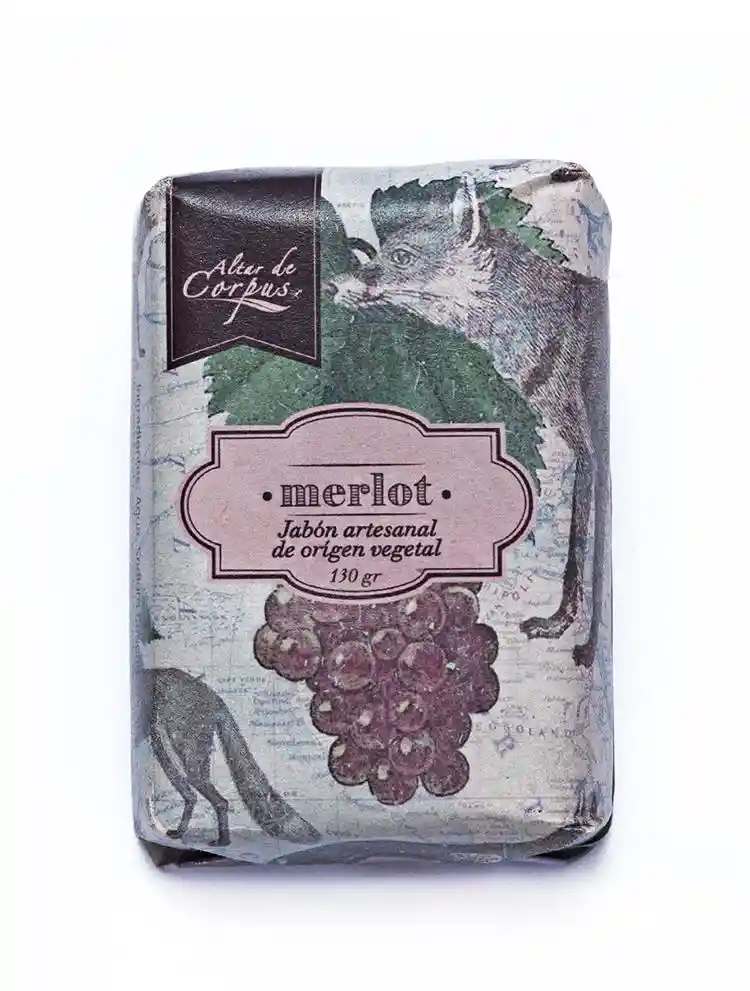 Jabón Vegetal Jv130grmo Merlot