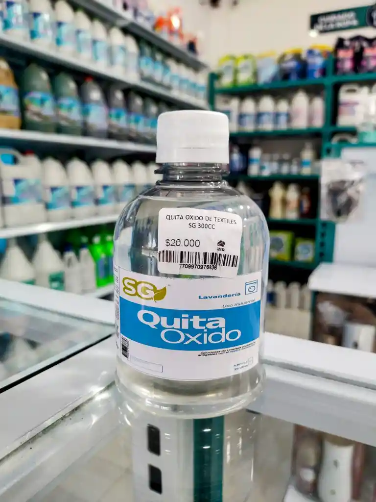 Quita Oxido De Textiles Sg 300cc