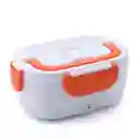 Lonchera Electrica Porta Comida Calentador Termico Naranja