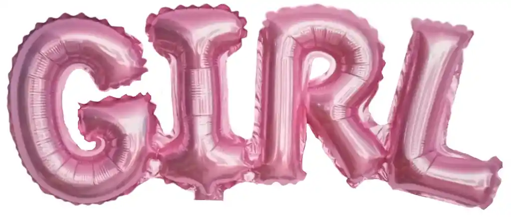 Globos Revelación Girl Es Niña